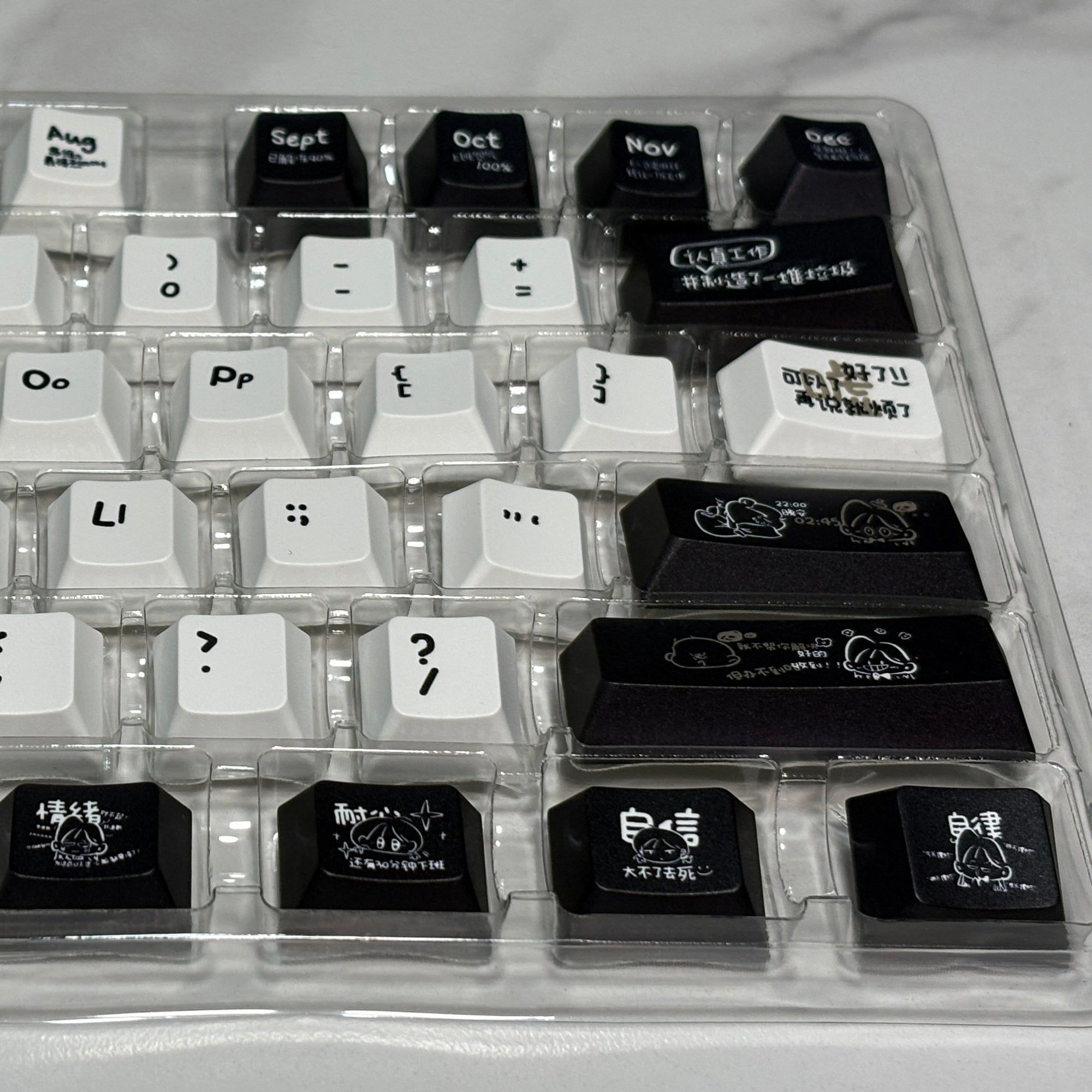 "I Love Working" Keycap (Cherry Profile | 120-Key)