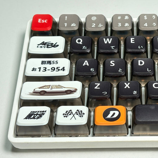Initial D Keycap — MDA Profile | 122-key | Typified