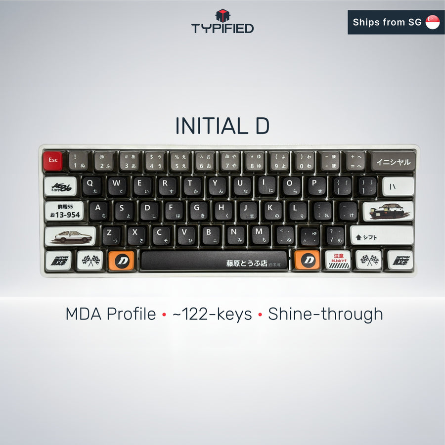 Initial D Keycap (MDA Profile | 122-key)