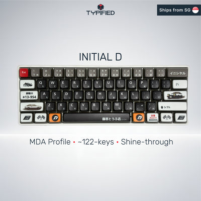Initial D Keycap (MDA Profile | 122-key)