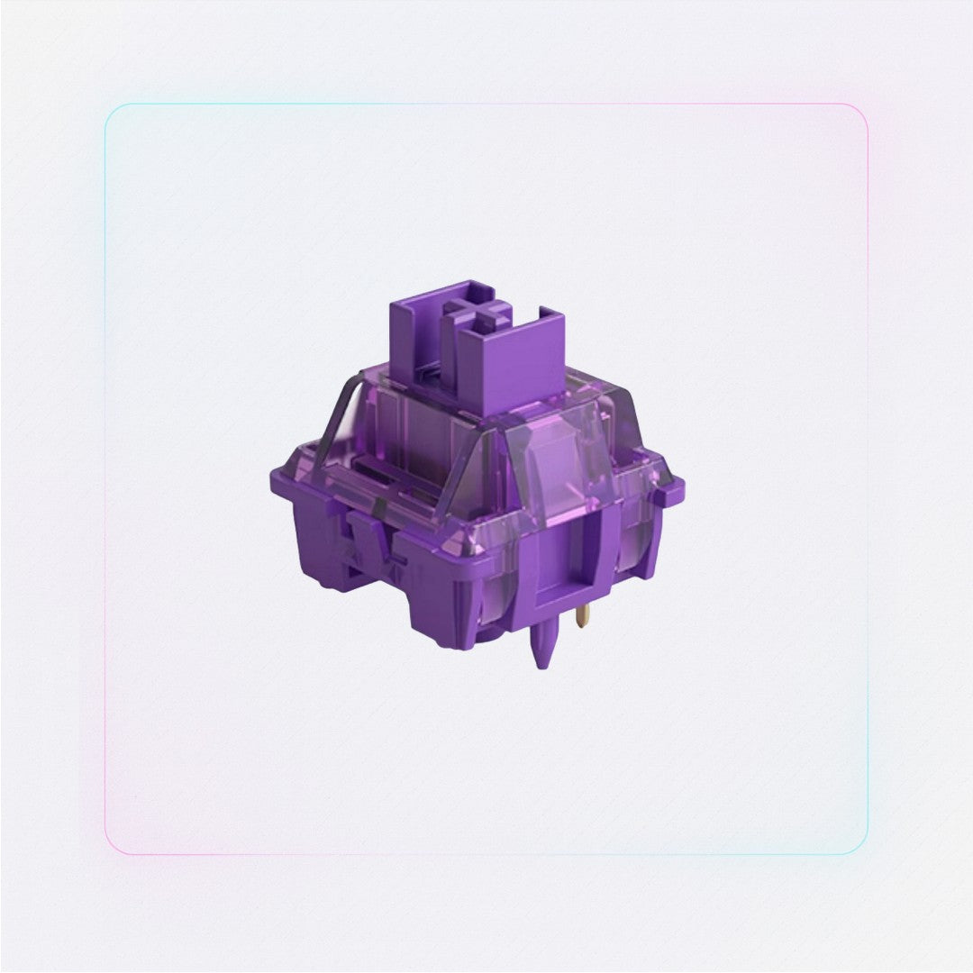 Akko V3 Pro Lavender Purple Tactile Mechanical Switches (Tactile)