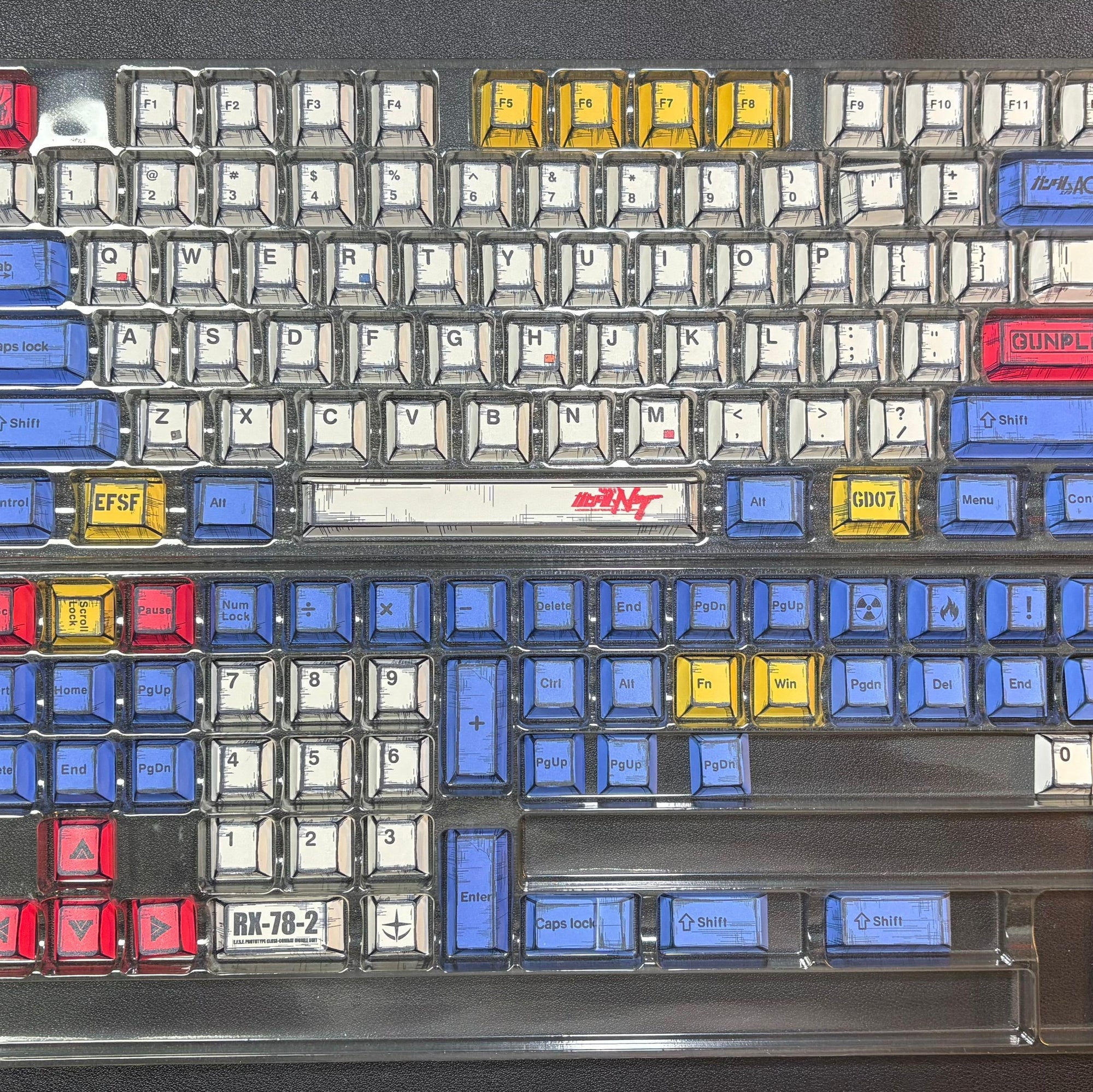 Manga Gundam Keycap (OEM Profile | 134-Key)