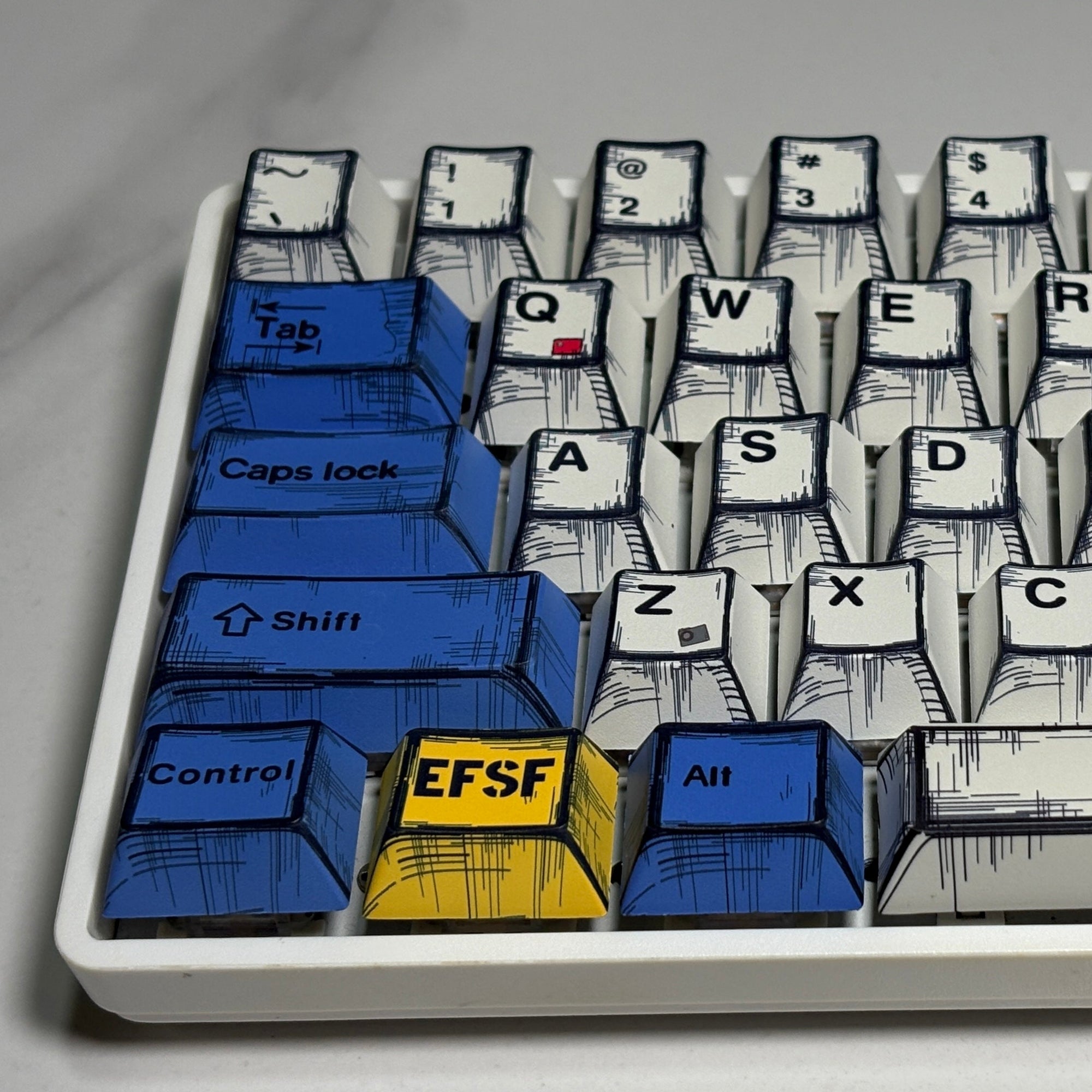 Manga Gundam Keycap (OEM Profile | 134-Key)