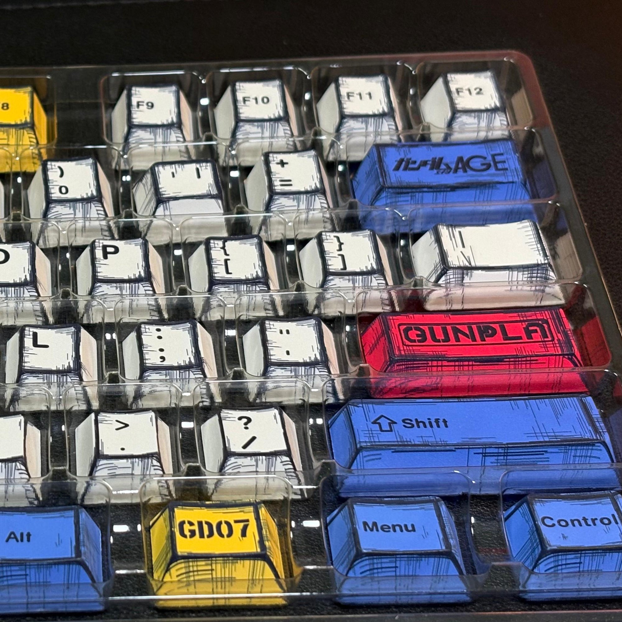 Manga Gundam Keycap (OEM Profile | 134-Key)