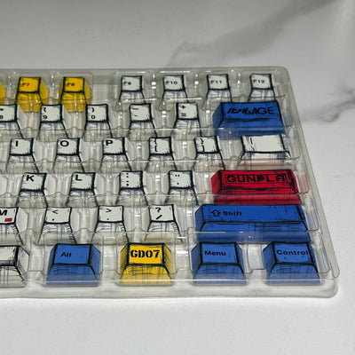 Manga Gundam Keycap (OEM Profile | 134-Key)