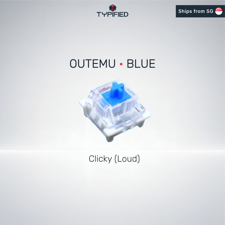 Outemu Switch (Blue) (Clicky - Loud)
