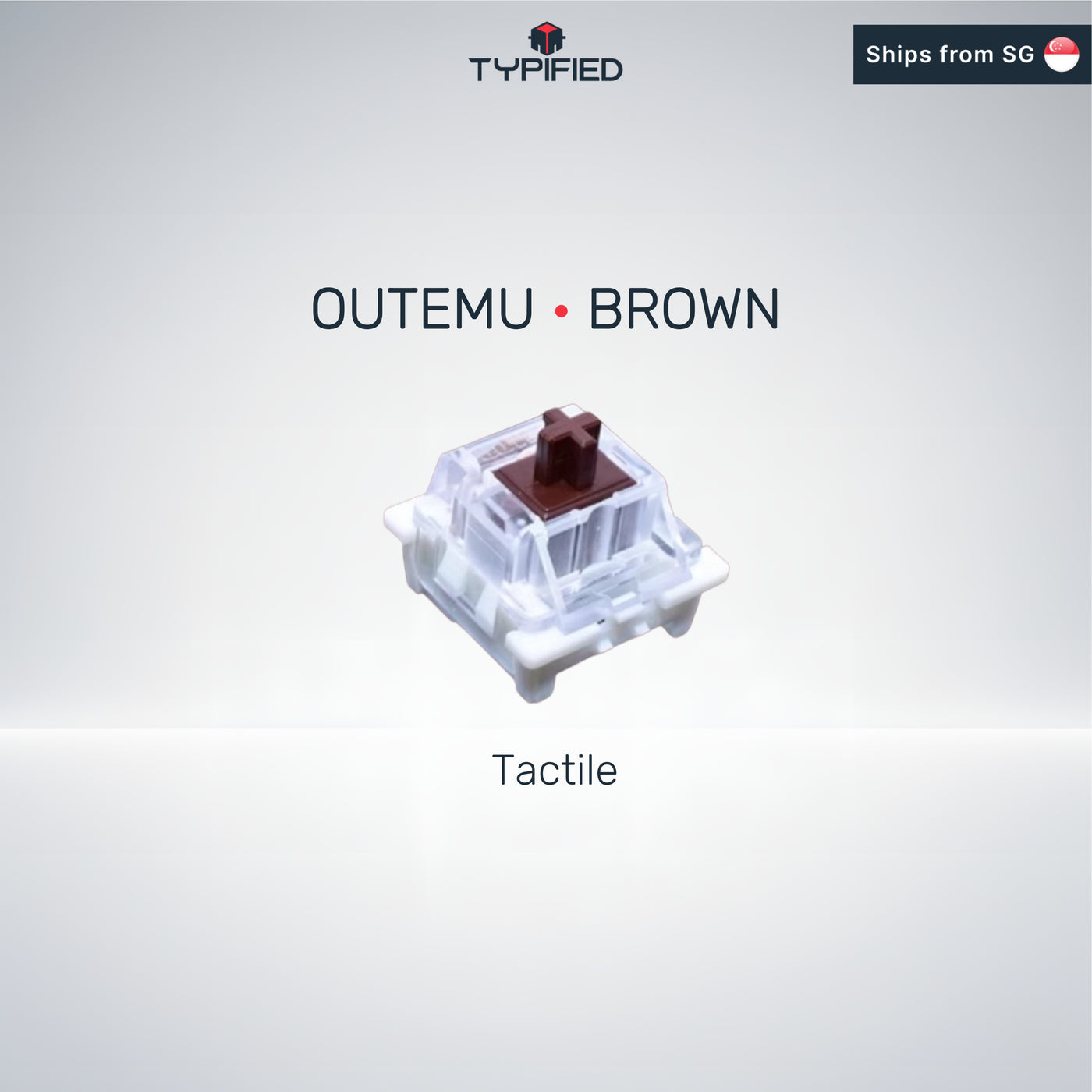 Outemu Switch (Brown) (Tactile)