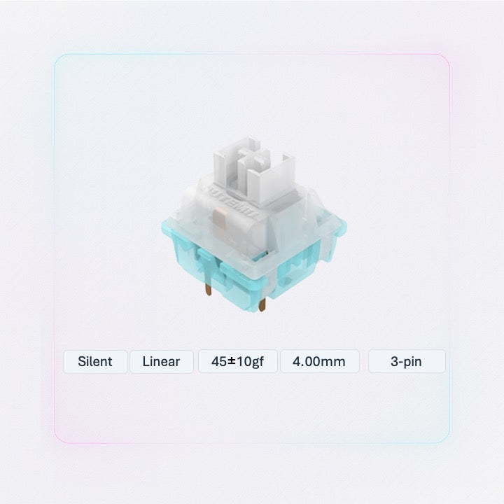 Outemu Silent Ocean Switch (Linear | 45 gf | 4.0 mm)
