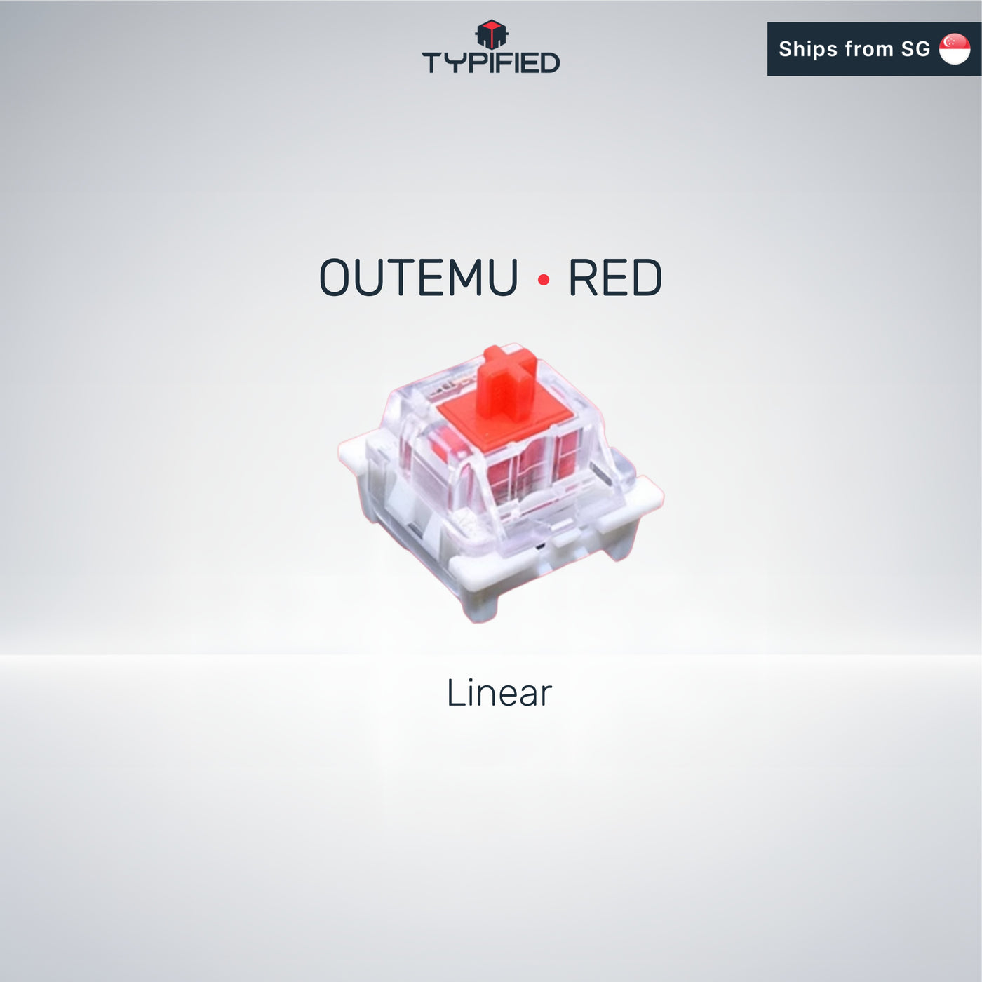 Outemu Switch (Red) (Linear)