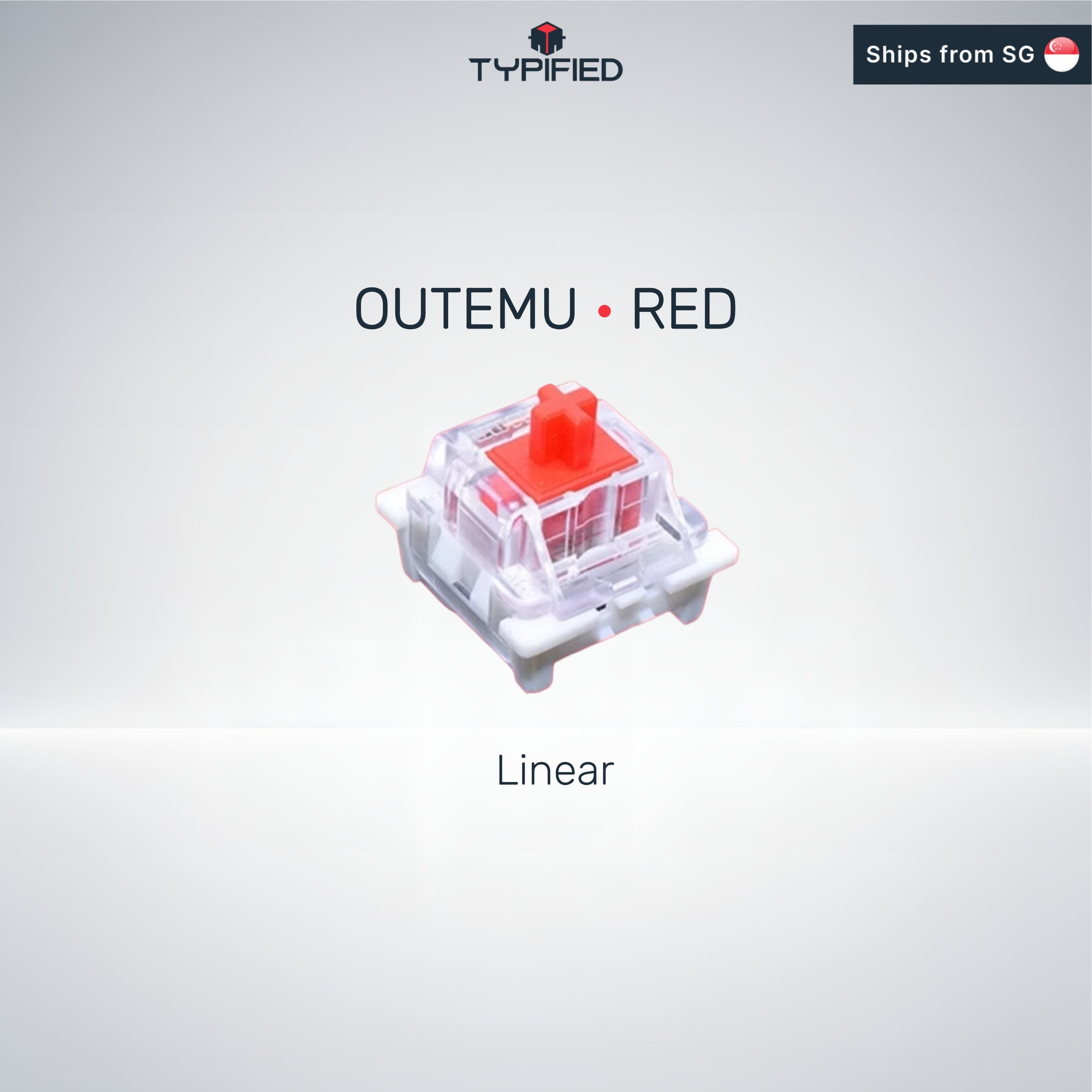 Outemu Switch (Red) (Linear)
