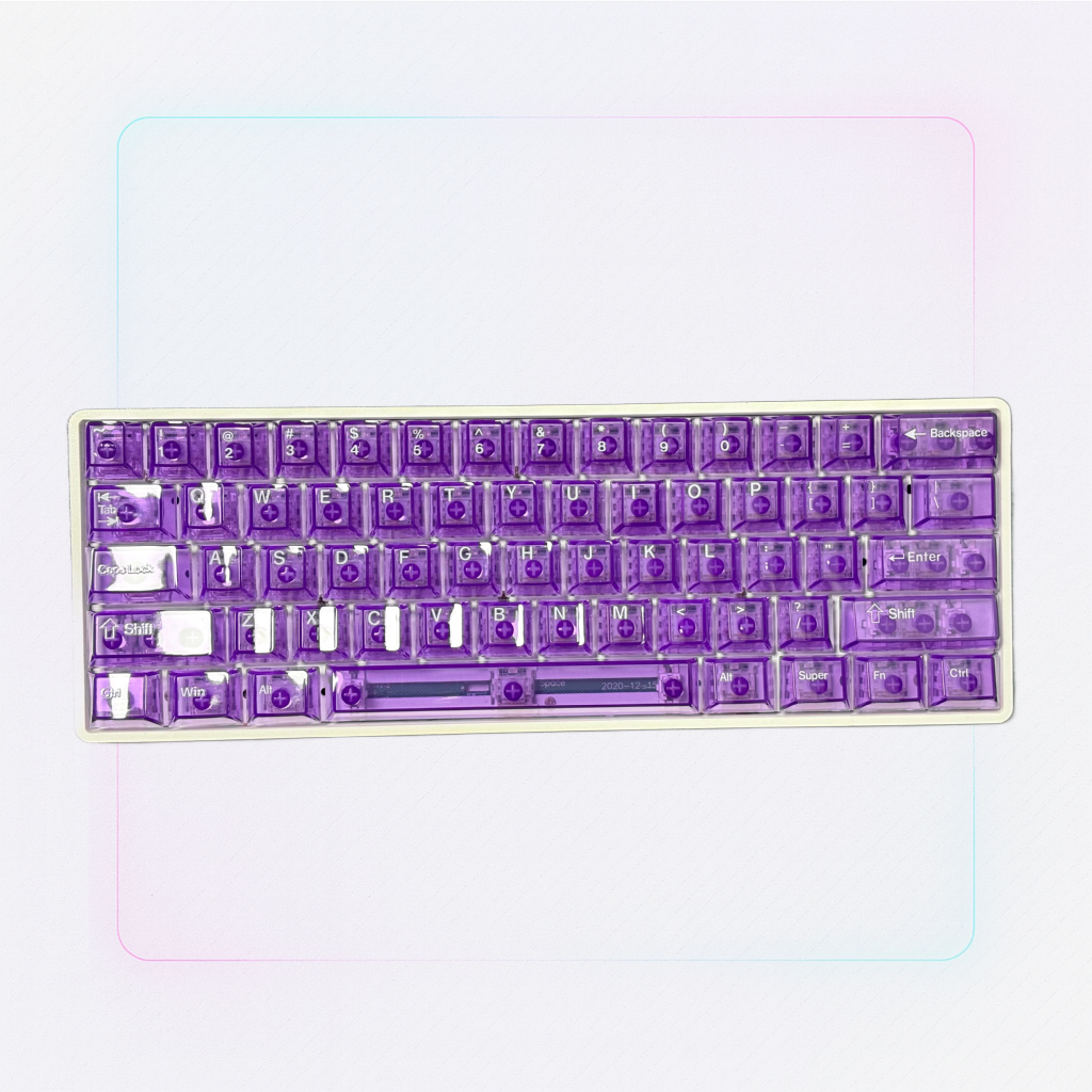 Transparent Keycap (Cherry Profile | 108-key)