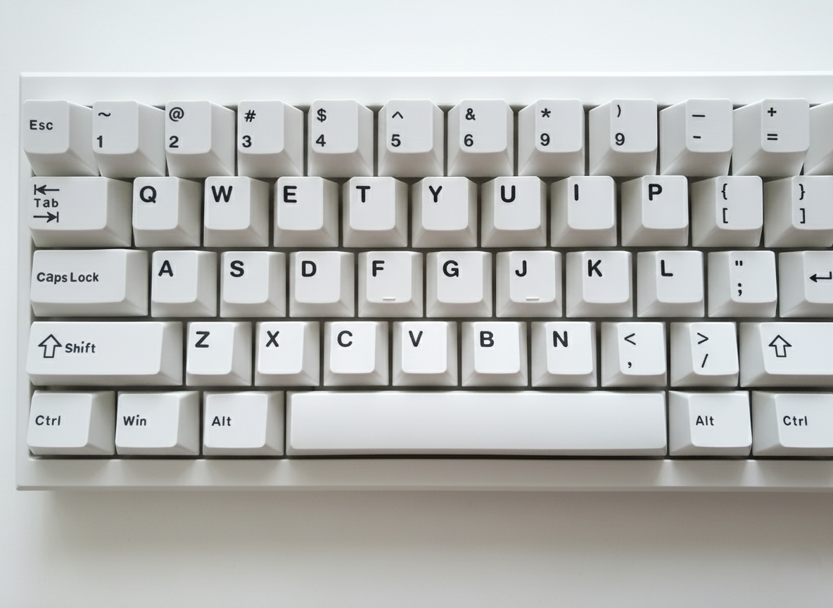 (WOB/ BOW) Monochrome Keycap Set (Cherry Profile | 126-Key)