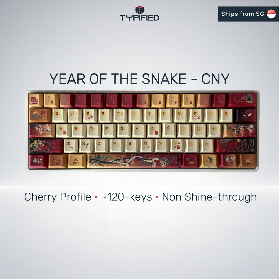 Year of the Snake Keycap (Cherry Profile | 120-key)