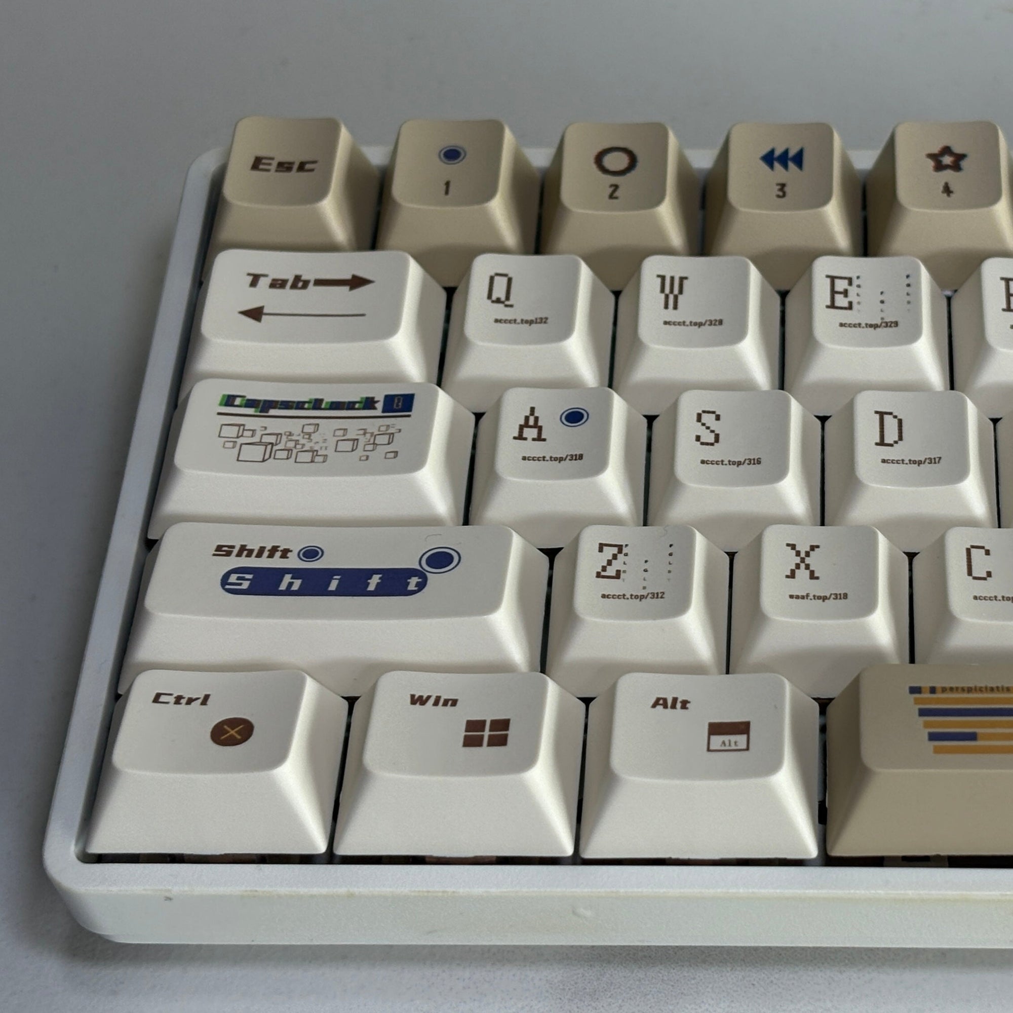 Womier Succubus Big-Letter Keycap Set (MOA Profile | ~108-Key)