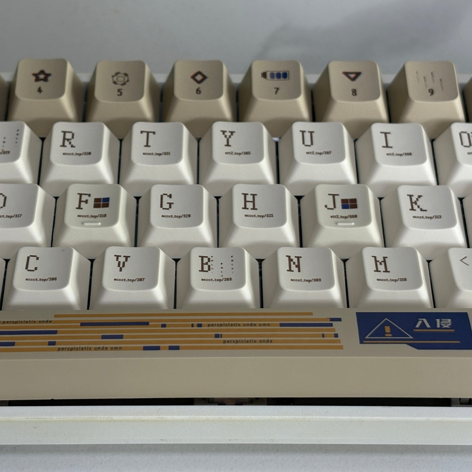 Womier Succubus Big-Letter Keycap Set (MOA Profile | ~108-Key)