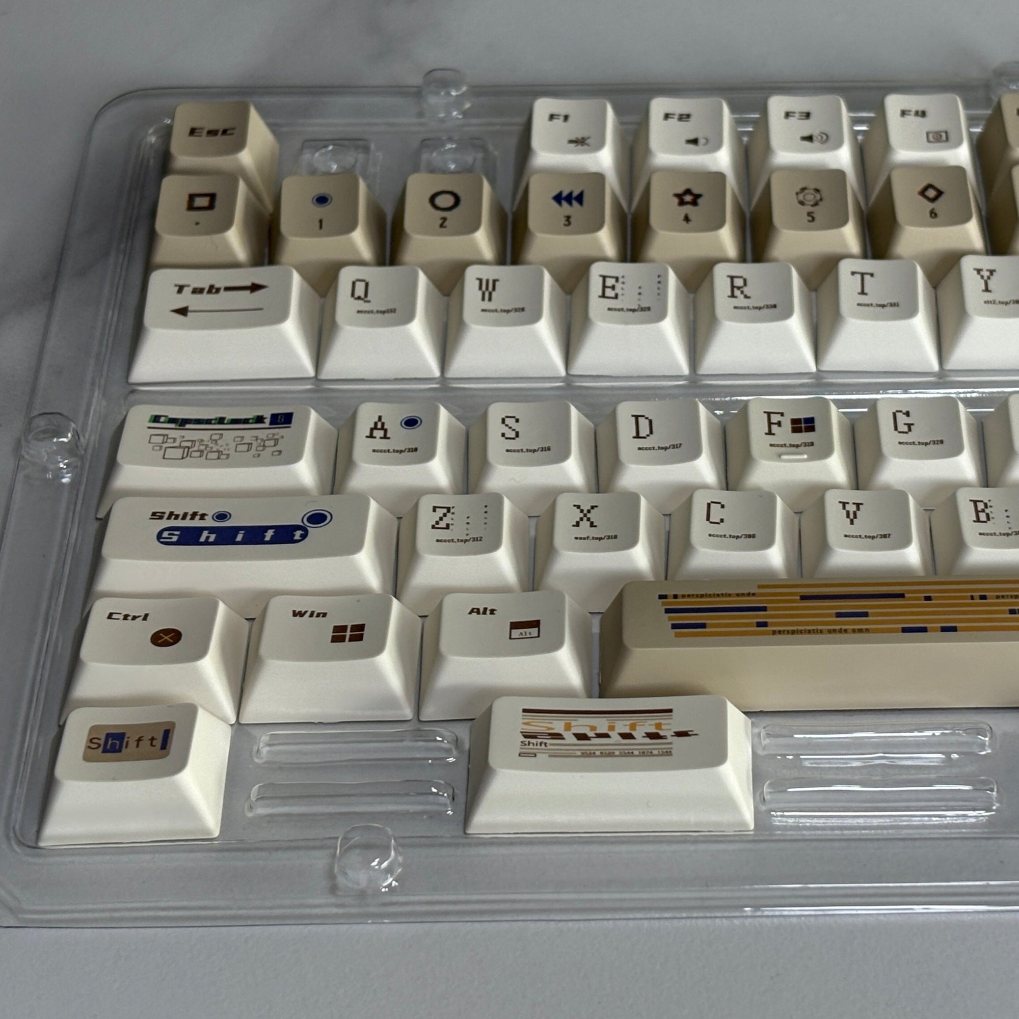 Womier Succubus Big-Letter Keycap Set (MOA Profile | ~108-Key)