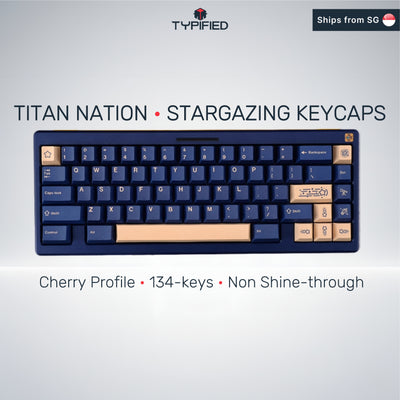 Stargazing GMK-Inspired Keycap Set (Cherry Profile | 134-Key)