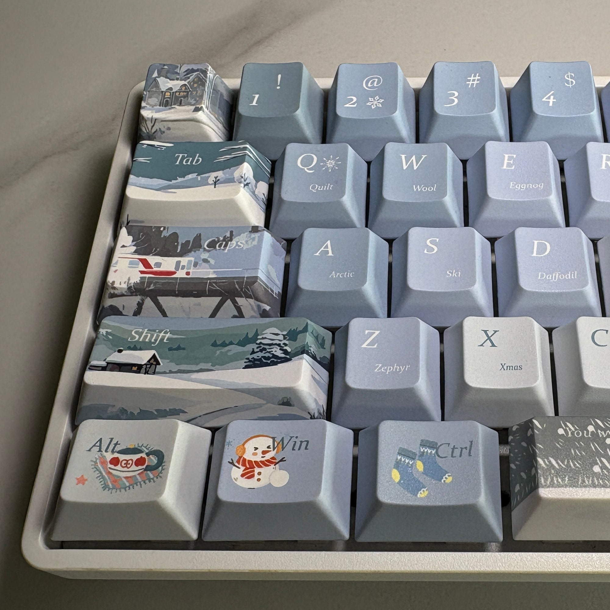 Winter Returned Keycap (Cherry Profile | 120-key)