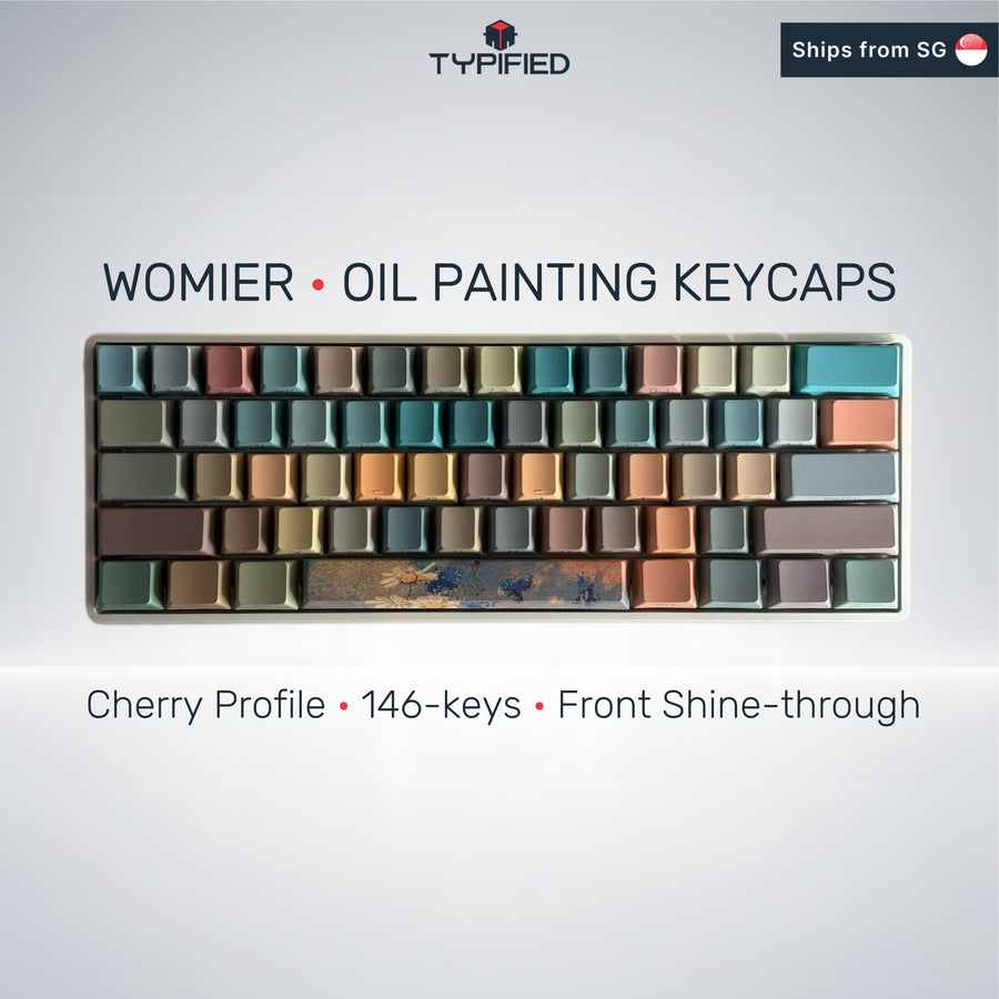Oil Painting Keycap Set (Cherry Profile | 146-Key)