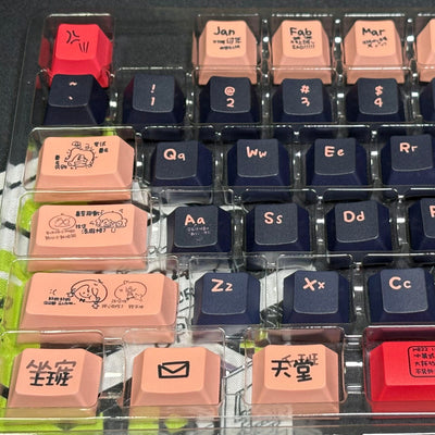 "I Love Working" Keycap (Cherry Profile | 120-Key)