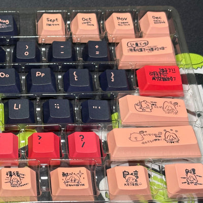 "I Love Working" Keycap (Cherry Profile | 120-Key)