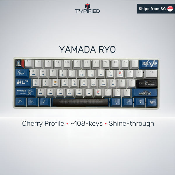 Yamada Ryo Keycap — Cherry Profile | 108-key | Typified