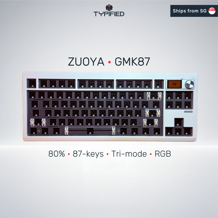 Zuoya GMK87 (TKL | 87-key | Tri-mode | TFT Display)