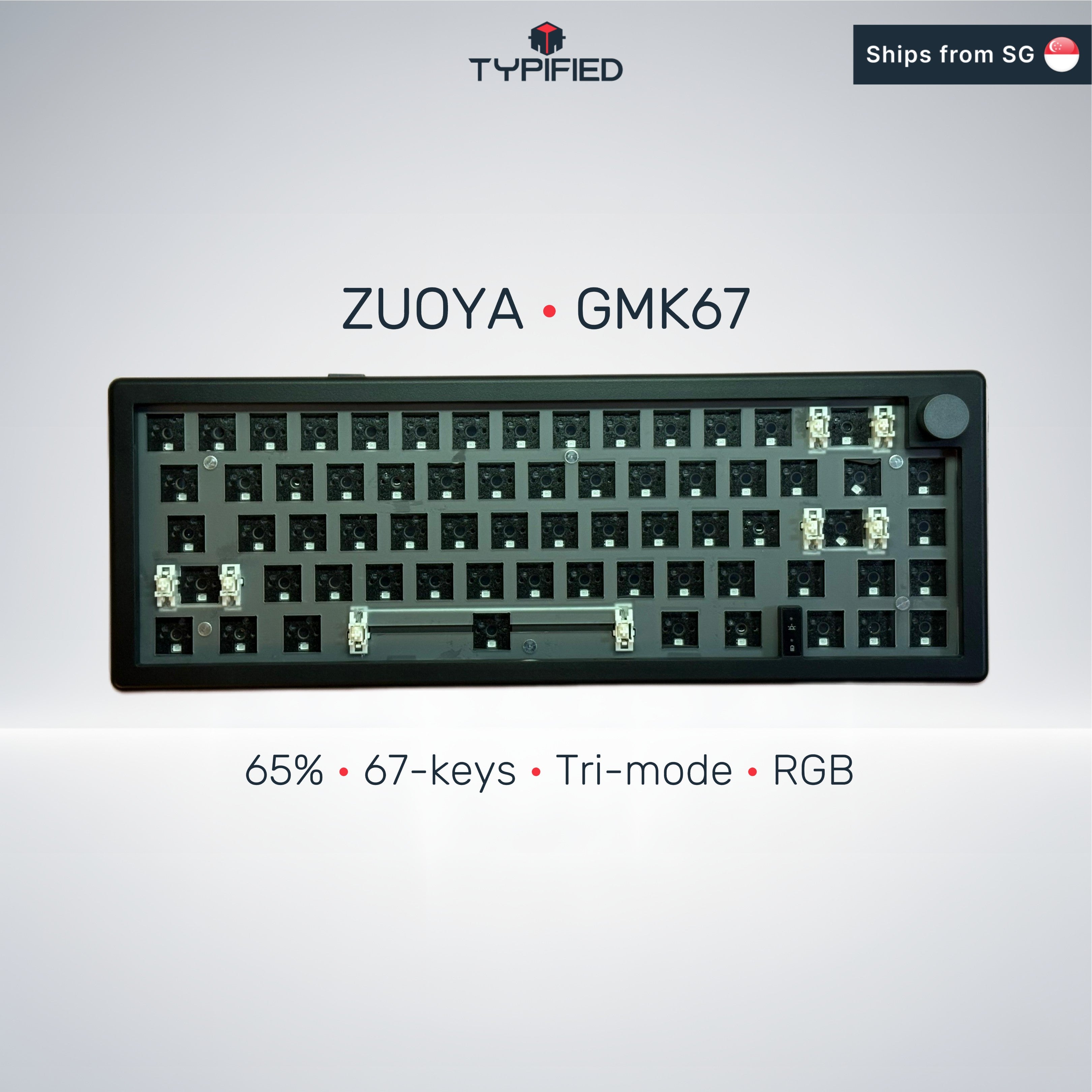 Zuoya GMK67 — 65% | 67-key | Tri-mode | Typified