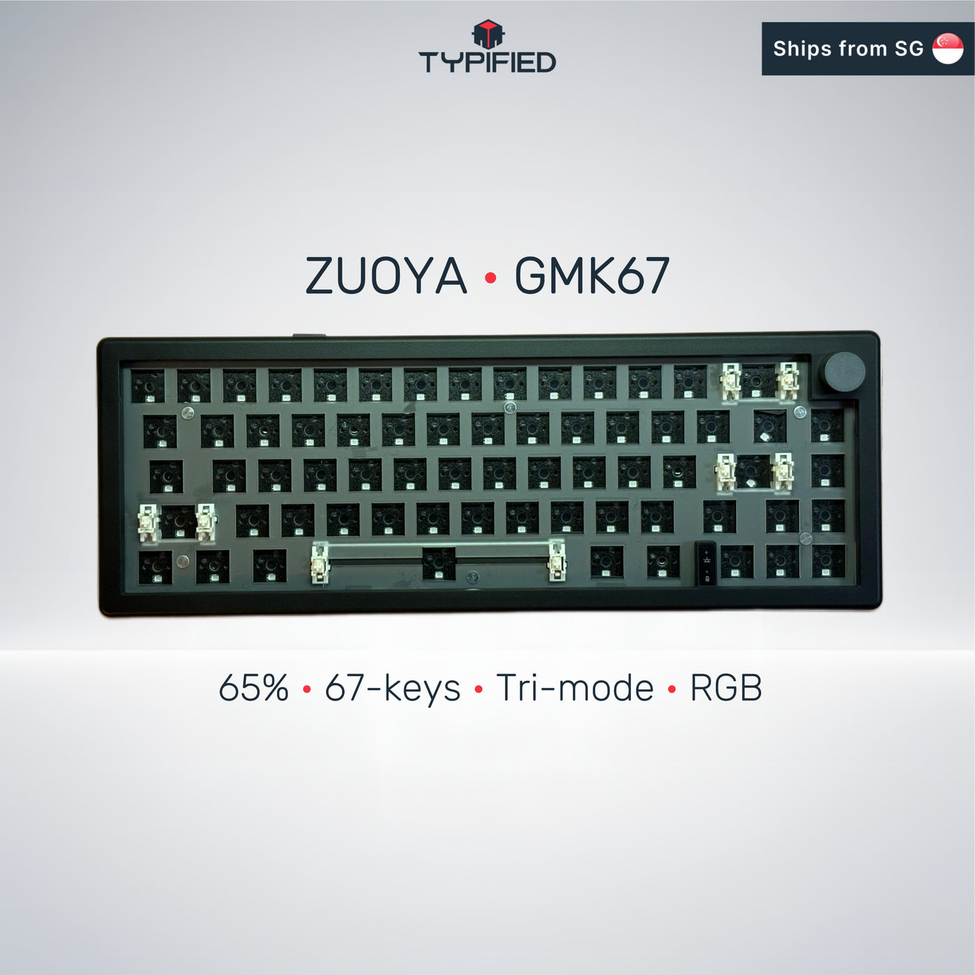 Zuoya GMK67 (65% | 67-key | Tri-mode)