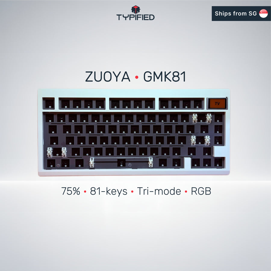 Zuoya GMK81 (75% | 81-key | Tri-mode | TFT Display)